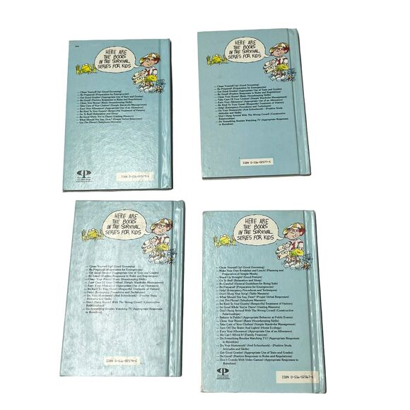 Lot of 4 The Survival Series For Kids Joy Berry HC Phone Clean Crowd Help - Picture 2 of 6